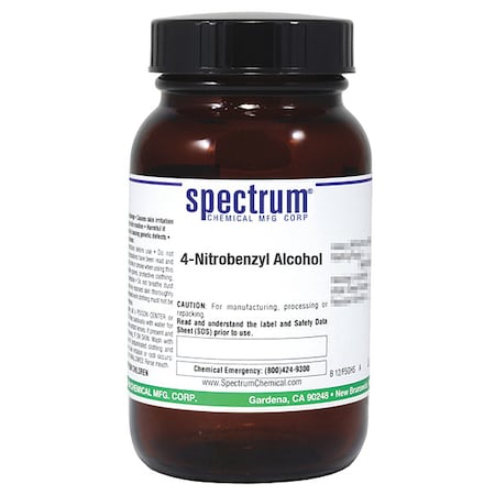 Nitrobenzyl Alcohol, 25g, CAS 619-73-8 MPN:N2205-25GM