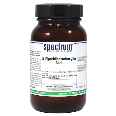 Nipecotic Acid, 25g, CAS 498-95-3 MPN:N3821-25GM