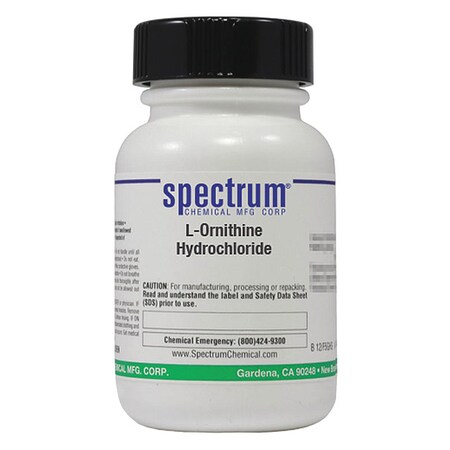 L-Ornithine Hydrochloride, 25g, Poly MPN:OR130-25GM