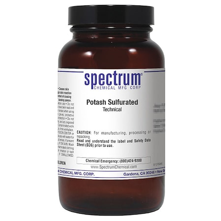 Potash Sulfurated, Technical, 125g MPN:P1160-125GM