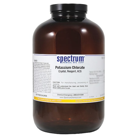 K Chlorate, Crstl, Rgnt, ACS, 2.5kg MPN:P1245-2.5KG