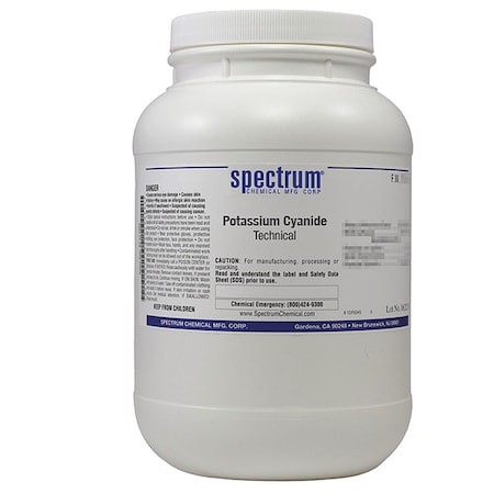 Potassium Cyanide, Technical, 2.5kg MPN:P1280-2.5KG13