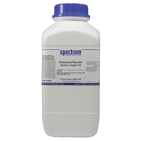 K Fluoride, Anhdrs, Rgnt, ACS, 2.5kg MPN:P1306-2.5KG