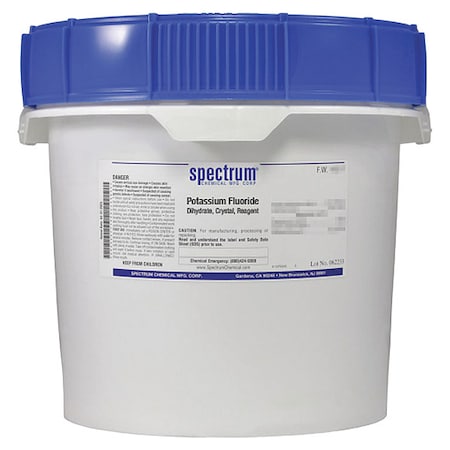 Potassium Fluoride, Dihydrate, 12kg MPN:P1310-12KG18