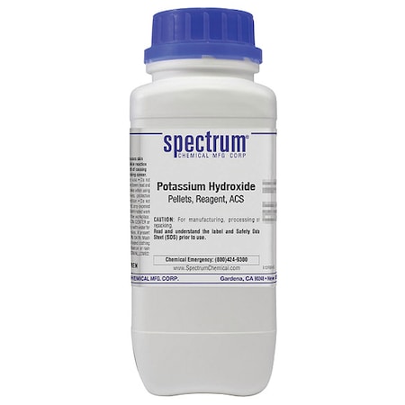 K Hydroxide, Pellets, Rgnt, ACS, 1kg MPN:P1315-1KG