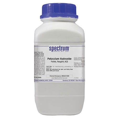 K Hydroxide, Pellets, Rgnt, ACS, 2.5kg MPN:P1315-2.5KG