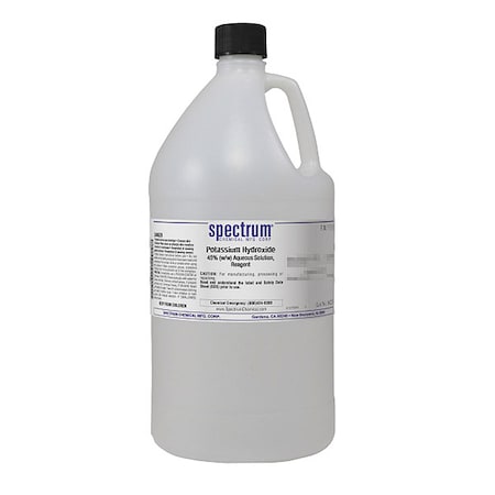 Potassium Hydroxide, Aqueous Solution, PK4 MPN:P1320-4LTPL97