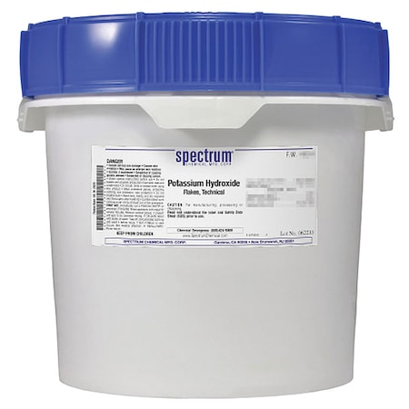 K Hydroxide, Flakes, Technical, 12kg MPN:P1325-12KG