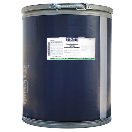 K Sdm Tartrate, ttrhydrt, Crs, Rgt, ACS, 50kg MPN:P1400-50KGBL