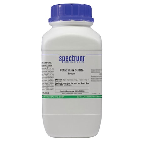 Potassium Sulfite, Powder, 2.5kg MPN:P1609-2.5KG13