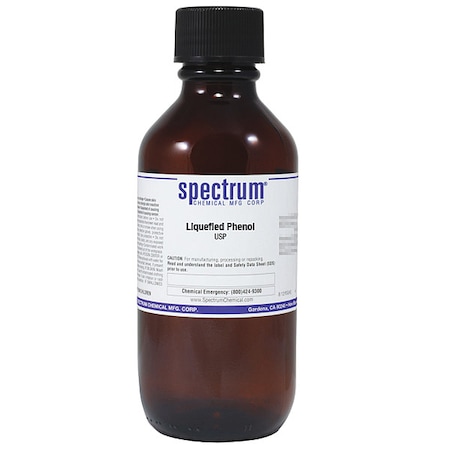 Liquefied Phenol, USP, 500mL, PK6 MPN:PH125-500MLGL0R