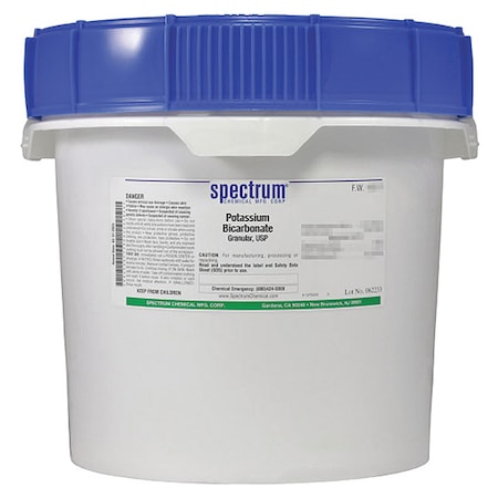 Potassium Bicrbnt, grnlr, USP, 12kg MPN:PO158-12KG