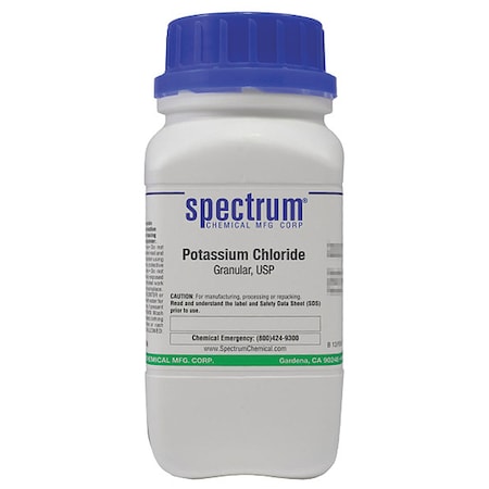 Potassium Chlrd, grnlr, USP, 500g MPN:PO170-500GM