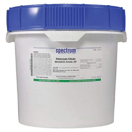 Potassium Citrate, Granular, USP, 12kg MPN:PO175-12KGPL18