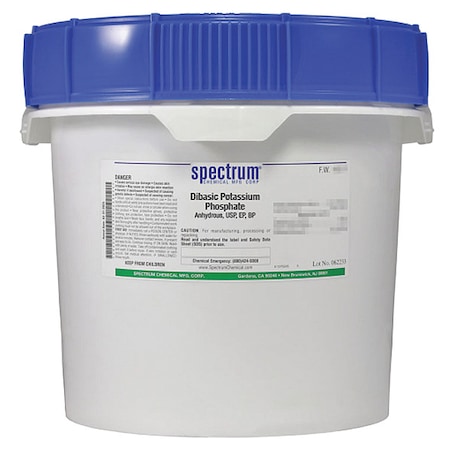 Dibasic K Phspht, Anhdrs, USP, EP, BP, 12kg MPN:PO204-12KG