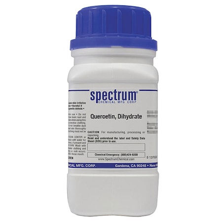 Quercetin, Dihydrate, 25g, CAS 6151-25-3 MPN:Q2150-25GM