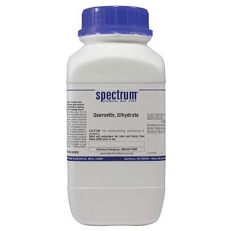 Quercetin, Dihydrate, 500g, CAS 6151-25-3 MPN:Q2150-500GM