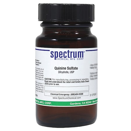 Quinine Sulfate, Dihydrate, USP, 25g MPN:QU110-25GM04