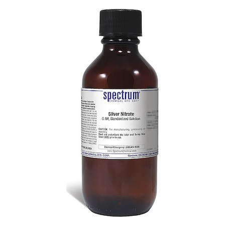 Slvr Ntrt, 0.1N, Stdzd Sltn, 500mL, Gls MPN:S-163-500MLGL