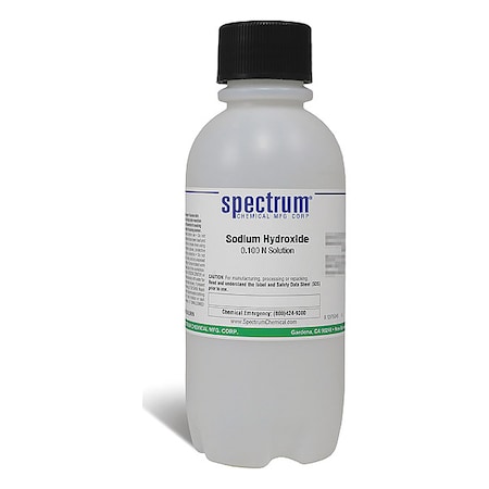 NaOH, 0.100 N Sltn, APHA, 500mL MPN:S-340-500ML