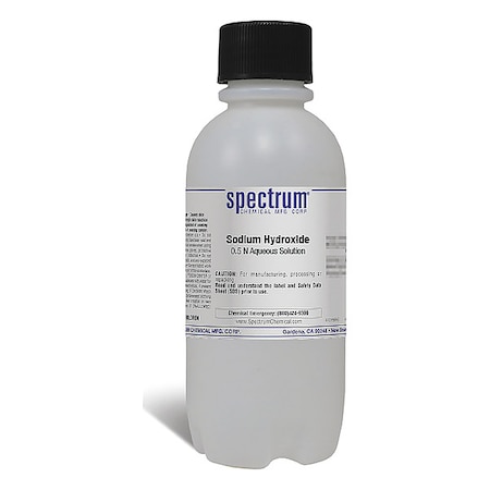NaOH, 0.5 N Aqs Sltn, 500mL MPN:S-360-500ML