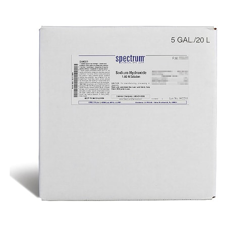 NaOH, 1.00 N Sltn, APHA, 20L MPN:S-370-20LT