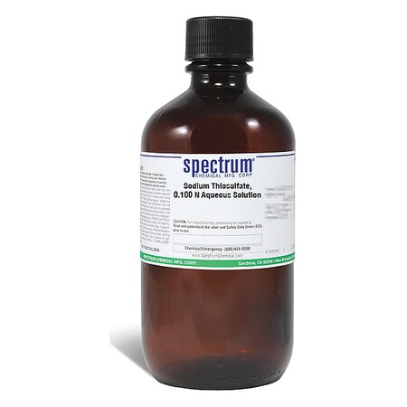 Sodm Thio, 0.100 N Aq Sltn, APHA, 1L MPN:S-535-1LT