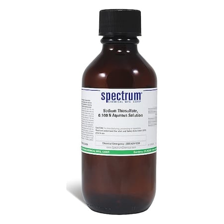 Sodm Thio, 0.100 N Aq Sltn, APHA, 500mL MPN:S-535-500ML