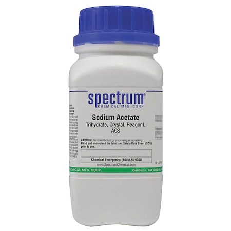 Sodium Acetate, Trihydrate, Crstl, Rgnt, ACS MPN:S1115-500GM