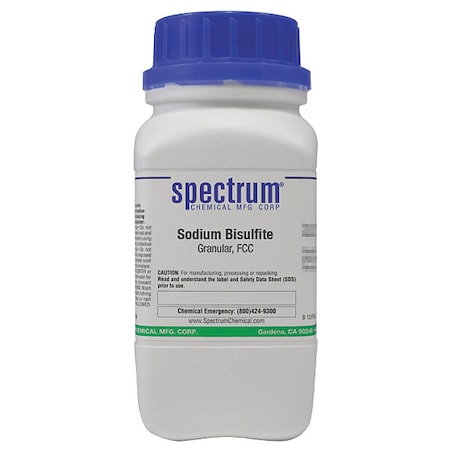 Sodm Bisulfite, Grnlr, FCC, 500g MPN:S1172-500GM