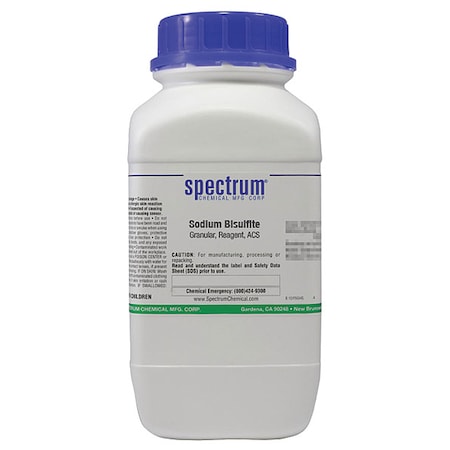 Sdm Bisulfite, Grnlr, Rgnt, ACS, 2.5kg MPN:S1173-2.5KG