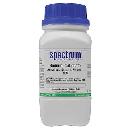 Sdm Carbonate, Anhdrs, Grnlr, Rgnt, ACS, 500g MPN:S1220-500GM