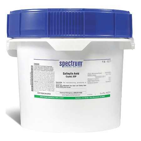 Salicylic Acid, Crystal, USP, 2.5 kg MPN:SA125-2.5KG