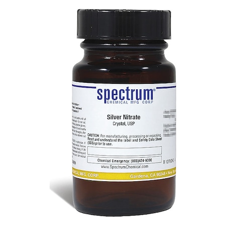Silver Nitrate, Crystal, USP, 100g MPN:SI115-100GM