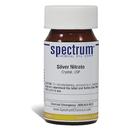 Silver Nitrate, Crystal, USP, 25g MPN:SI115-25GM