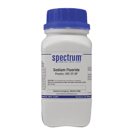 Sodm Fluoride, Pwdr, USP, EP, BP, 500g MPN:SO167-500GM