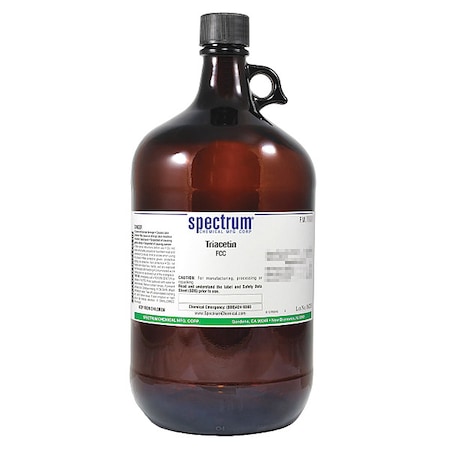 Triacetin, FCC, 4L, PK4 MPN:T1200-4LTGL97