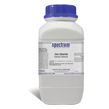 Zinc Chlrd, Grnlr, Technical, 2.5kg MPN:Z1060-2.5KG