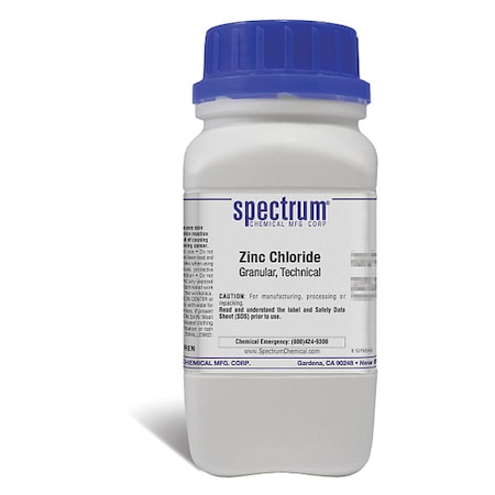 Zinc Chlrd, Grnlr, Technical, 500g MPN:Z1060-500GM
