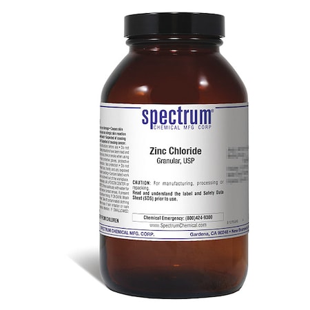 Zinc Chlrd, grnlr, USP, JP, 500g MPN:ZI105-500GM