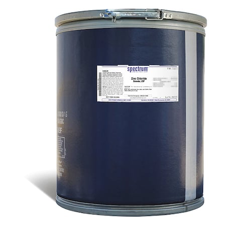 Zinc Chlrd, grnlr, USP, JP, 50kg MPN:ZI105-50KGBL