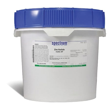 Zinc Acetate, Crstl, USP, 12kg MPN:ZI200-12KG