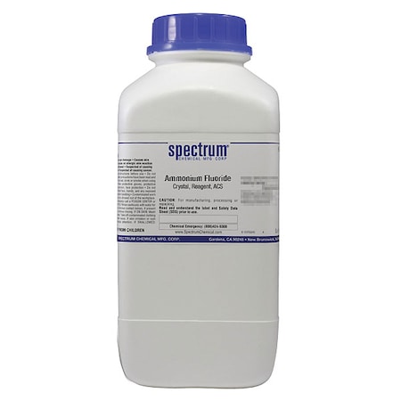 Ammonium Fluoride, Reagent, ACS, 2.5kg MPN:A1185-2.5KG13