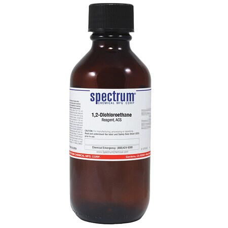 1, 2-Dichloroethane, Reagent, ACS, 500mL, PK6 MPN:D1021-500MLGL0R