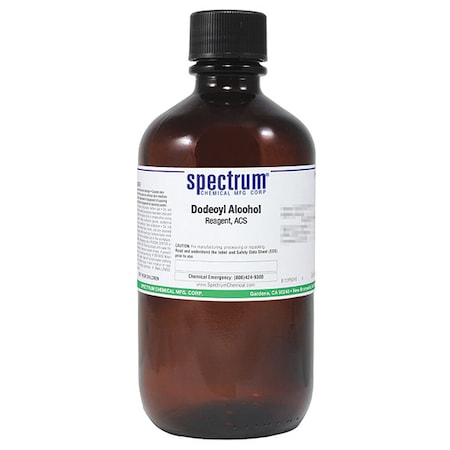Dodecyl Alcohol, Reagent, ACS, 500g MPN:D1067-500GM10