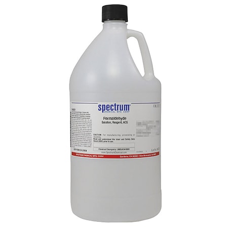 Formaldehyde, Solution, Reagent, ACS-4L MPN:F1080-4LTPL