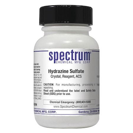 Hydrazine Sulfate, Crystal, Reagent, 25g MPN:H1018-25GM04