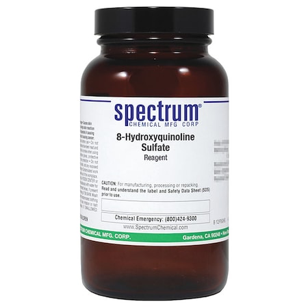 8-Hydroxyquinoline Sulfate, Reagent, 100g MPN:H1096-100GM06