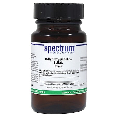 8-Hydroxyquinoline Sulfate, Reagent, 25g MPN:H1096-25GM04