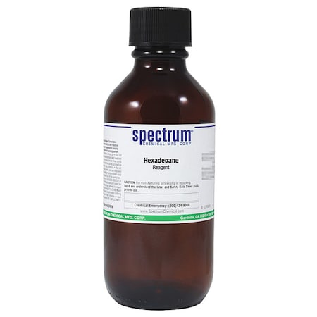 Hexadecane, Reagent, 500mL MPN:HE166-500ML51